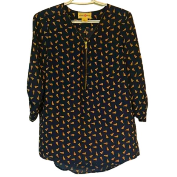 Wishful Park Pizza Blouse - Picture 3 of 7